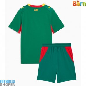 Billiga Senegal Bortatröja Barn VM 2026 Kortärmad (+ Korta byxor)